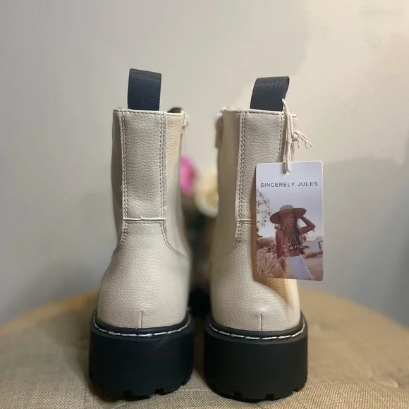 Sincerely Jules “Harley” Combat Boots - Size 8.5 - Picture 6 of 12